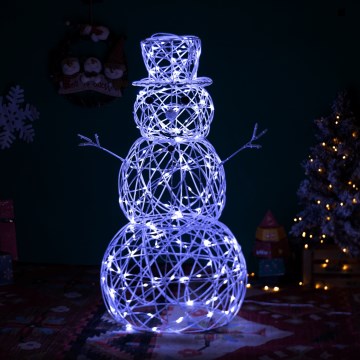 BRILAGI - LED utomhusjuldekoration LED/3,6W/31/230V 6500K 60 cm IP44 snögubbe