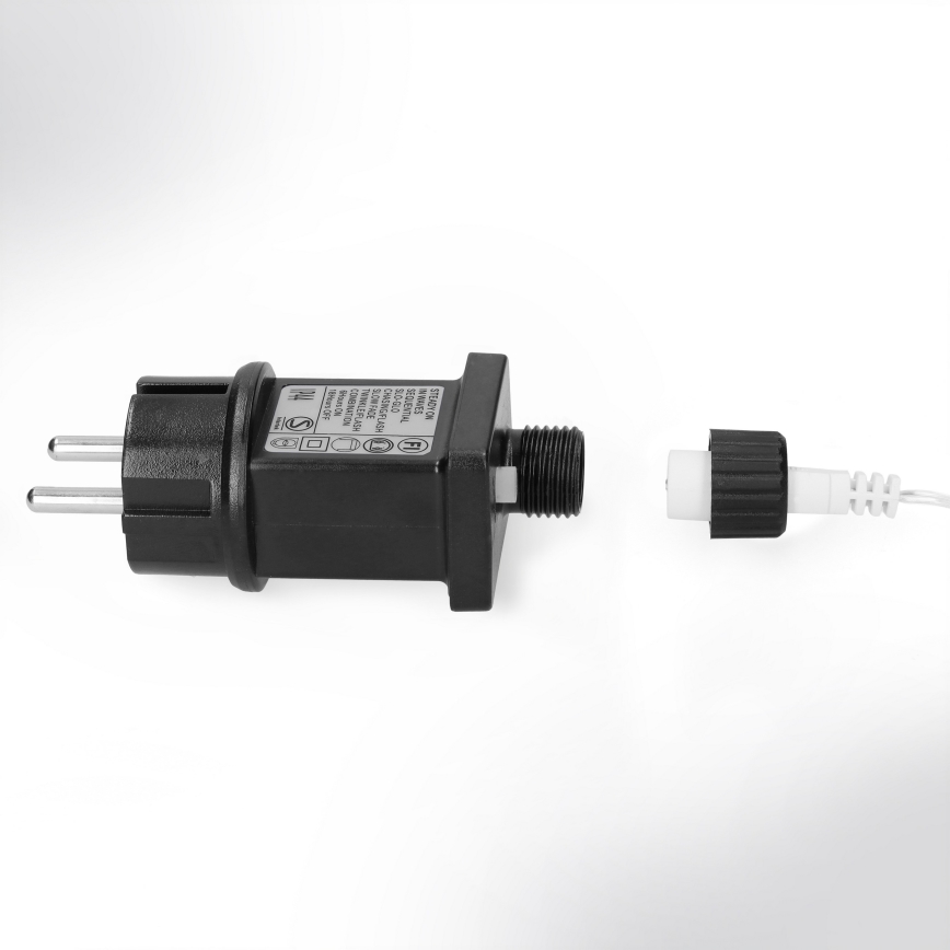 Brilagi - LED utomhusjulslinga 400 LED/8 funktioner 23 m IP44 kallvit