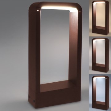 Brilagi - LED Utomhuslampa BARI LED/7W/230V 3000/4000/6000K brun IP54 30 cm