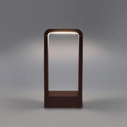 Brilagi - LED Utomhuslampa BARI LED/7W/230V 3000/4000/6000K brun IP54 30 cm