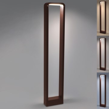 Brilagi - LED utomhuslampa BARI LED/7W/230V 3000/4000/6000K brun IP54 80 cm