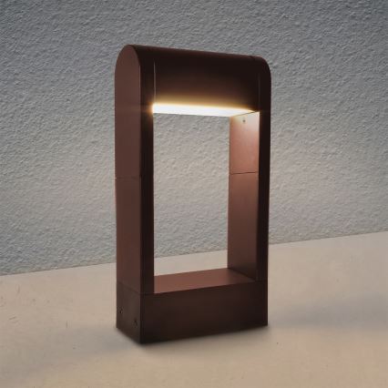 Brilagi - LED-utomhuslampa CROTONE LED/7W/230V brun IP54 30 cm