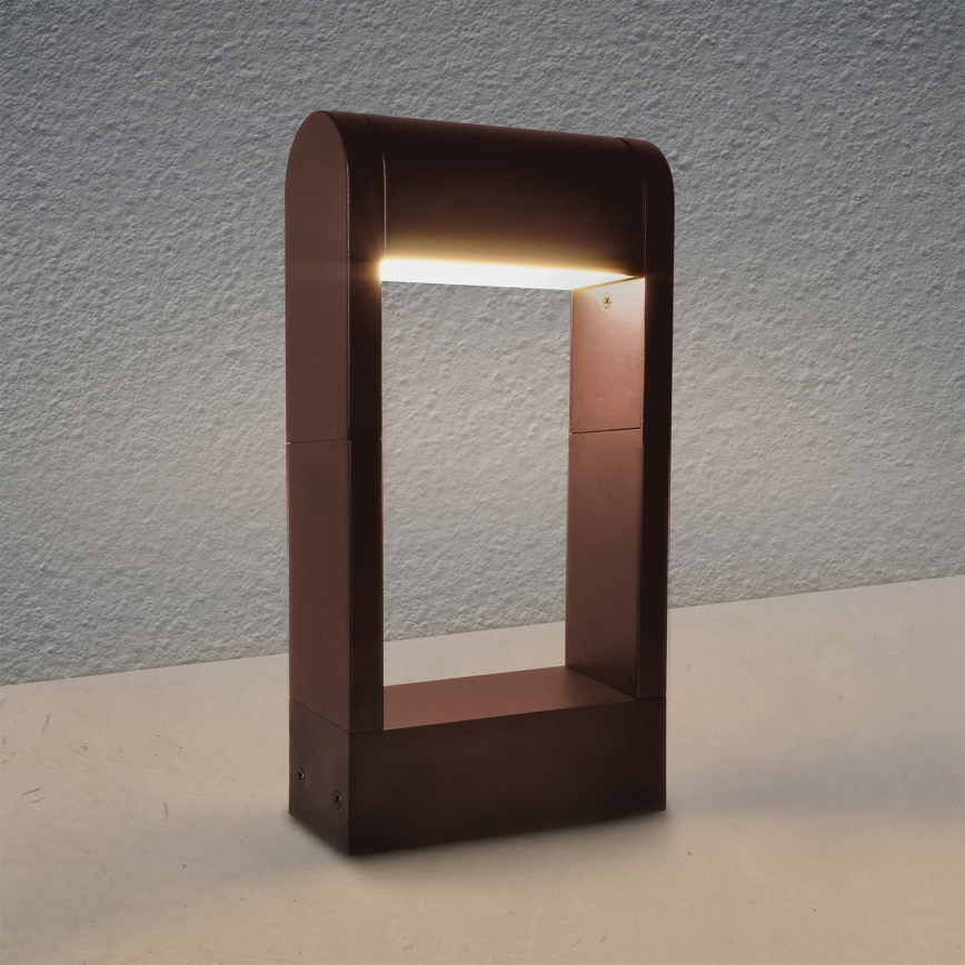 Brilagi - LED-utomhuslampa CROTONE LED/7W/230V brun IP54 30 cm