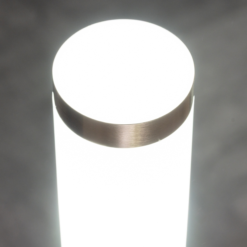 BRILAGI - LED utomhuslampa med uttag ELIA 1xE27/7W/230V 4000K IP44 50 cm matt krom