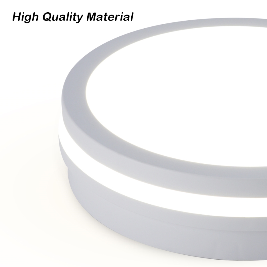 Brilagi - LED utomhustaklampa med sensor BENE LED/24W/230V Ø 26 cm vit IP54