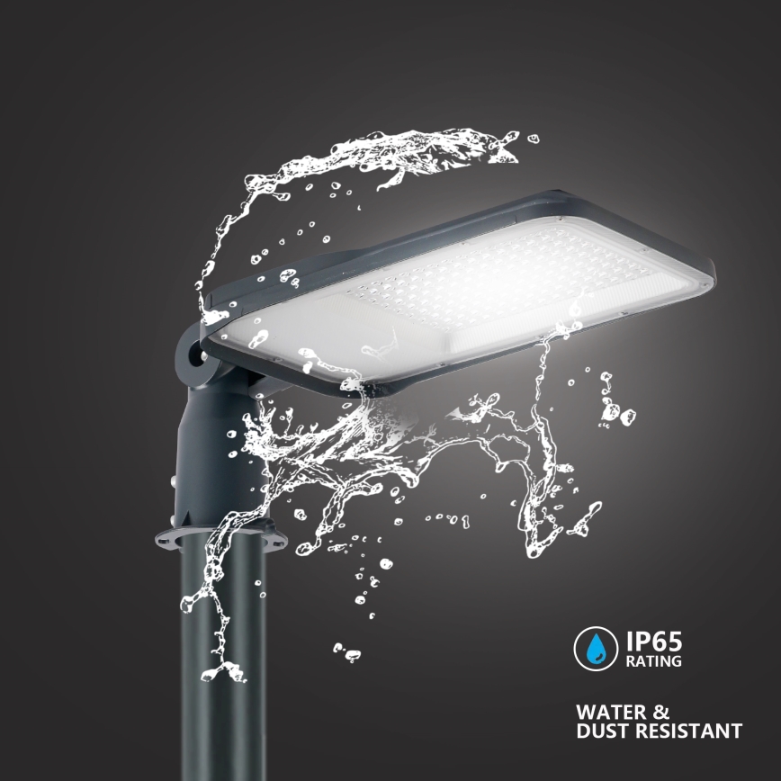 Brilagi - LED utomhusgatlykta med 3 m stolpe och led URBANLIGHT LED/100W/230V antracit IP65