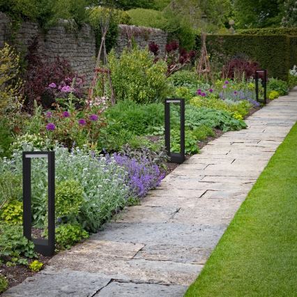 Brilagi - LED Utomhuslampa RAGUSA LED/7W/230V 3000/4000/6000K svart IP54 50 cm