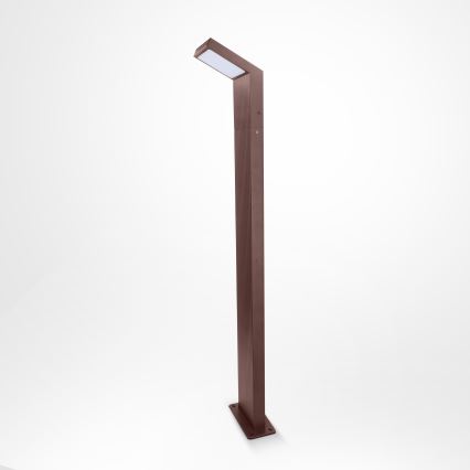 BRILAGI - LED utomhuslampa RIANO LED/8W/230V brun IP65 80 cm