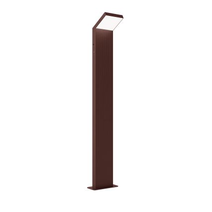 BRILAGI - LED utomhuslampa RIANO LED/8W/230V brun IP65 80 cm