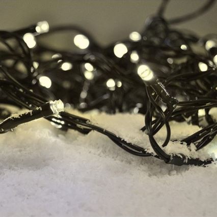 Brilagi - LED utomhusljusslinga 200xLED/8 funktioner 23 m IP44 varmvitt