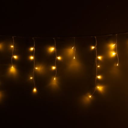 Brilagi - LED utomhusljusslinga 400xLED/8 funktioner 23m IP44 varmvit