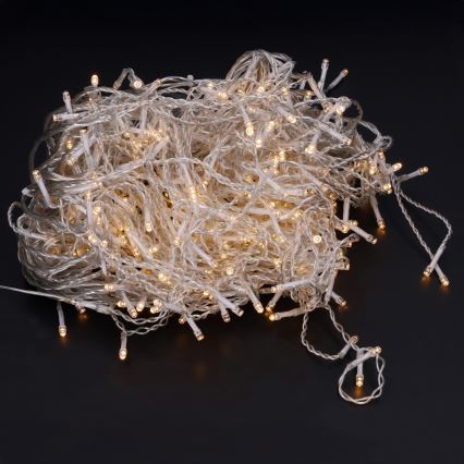 Brilagi - LED utomhusljusslinga 400xLED/8 funktioner 23m IP44 varmvit