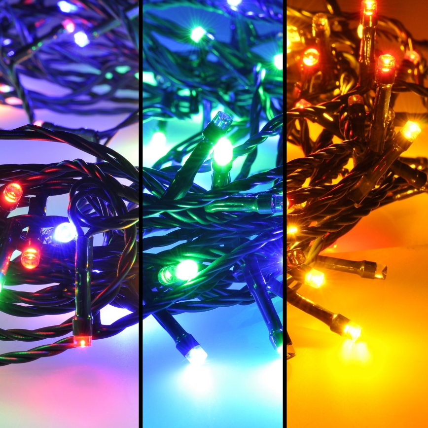Brilagi - LED utomhusslinga 100xLED/8 funktioner 13 m IP44 flerfärgad