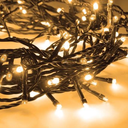 Brilagi - LED utomhusslinga 100xLED/8 funktioner 13 m IP44 varmvit