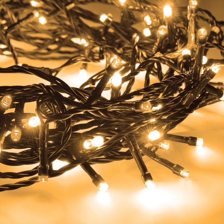 Brilagi - LED utomhusslinga 100xLED/8 funktioner 13 m IP44 varmvit