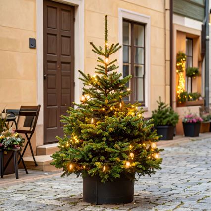 Brilagi - LED utomhusslinga 10xLED/3xAA 3,2m IP44 varmvit