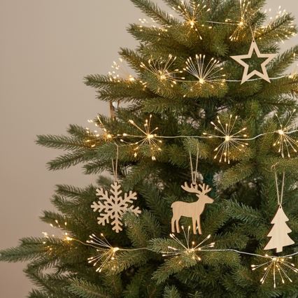 Brilagi - LED utomhusslinga 150xLED 5m IP44 varmvit fyrverkeri-effekt