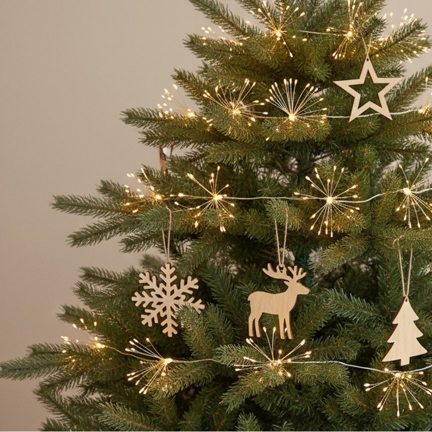 Brilagi - LED utomhusslinga 150xLED 5m IP44 varmvit fyrverkeri-effekt