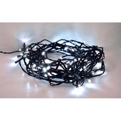 Brilagi - LED-utomhusslinga 300 LED/8 funktioner, 35 m, IP44, kallvit