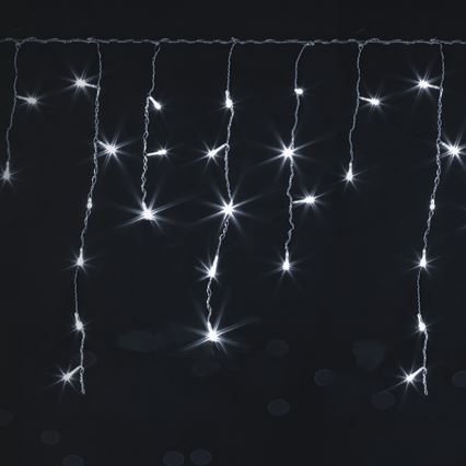Brilagi - LED utomhusslinga 400xLED/8 funktioner 23x0,6m IP44 kallvit
