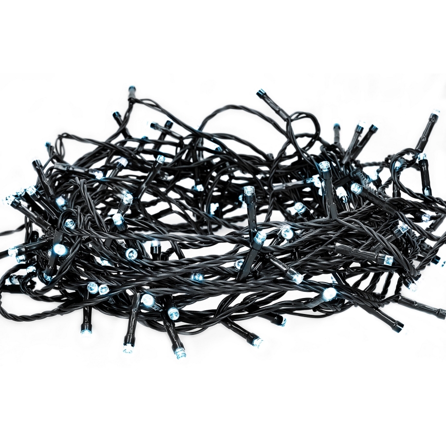 Brilagi - LED-utomhusslinga för jul 100 LED/8 funktioner 13 m IP44 kallvit