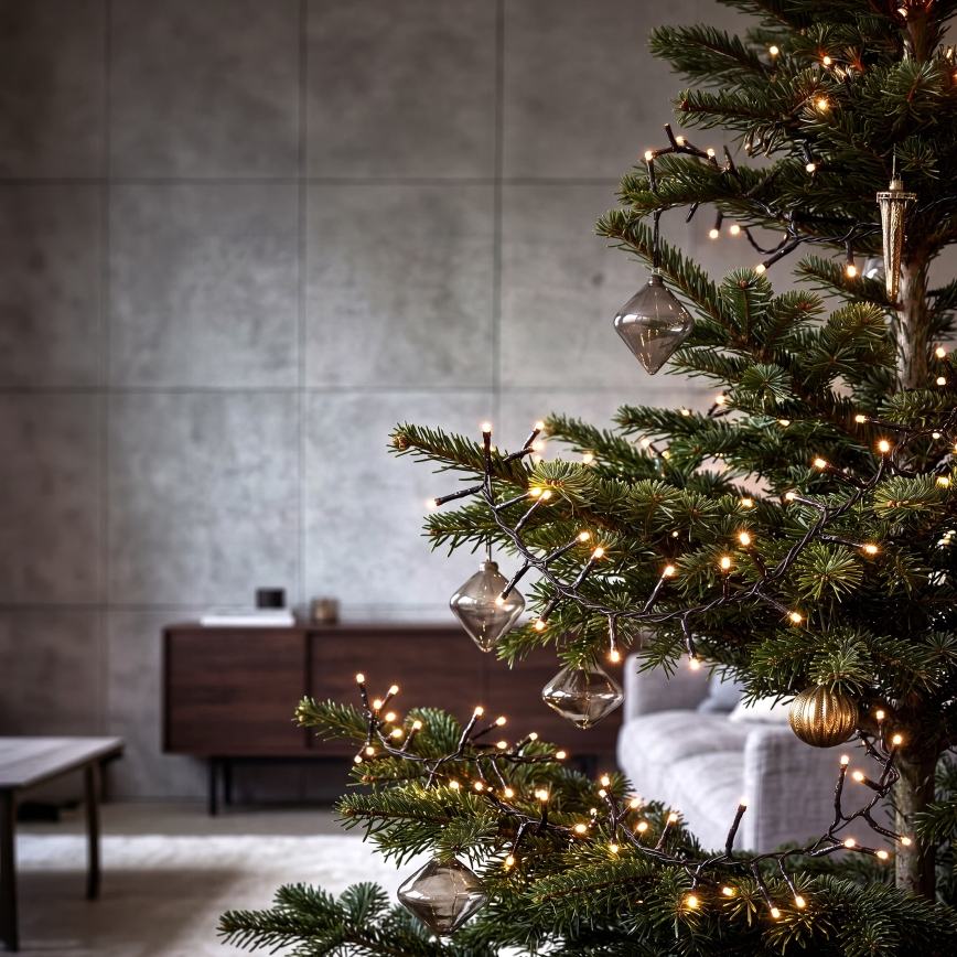 BRILAGI - LED utomhusslinga för jul 180 LED 8 m IP44 varmvit