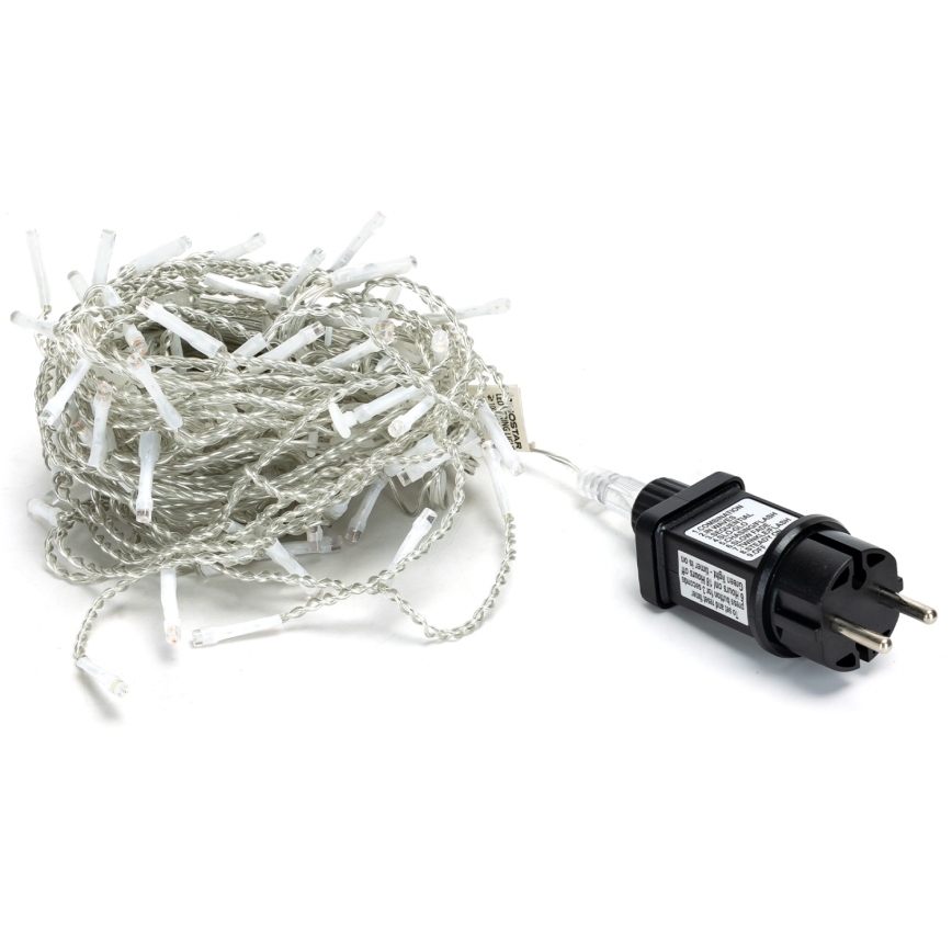 Brilagi - LED utomhusslinga för jul 200xLED/8 funktioner 13x0,6m IP44 kallvit