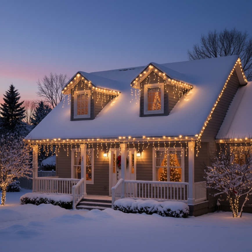 Brilagi - LED utomhusslinga för jul 400xLED/8 funktioner 23m IP44 varmvit