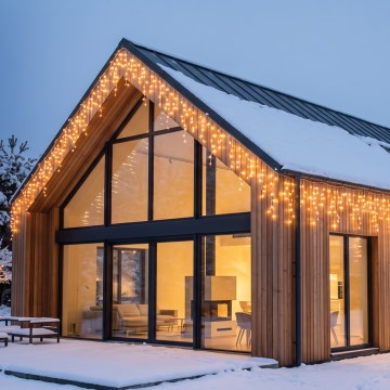 BRILAGI - LED utomhusslinga för jul 720xLED/8 funktioner 24m IP44 varmvit istappar