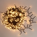 BRILAGI - LED utomhusslinga för jul, 800 LED, 21 m, IP44, varmvit