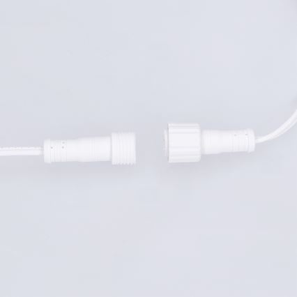 Brilagi - LED utomhusslinga GIRLANDA 25xE12/0,8W/230V 20m vit IP44 varmvit