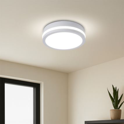 Brilagi - LED utomhustakarmatur BENE LED/18W/230V Ø 21,5 cm vit IP54