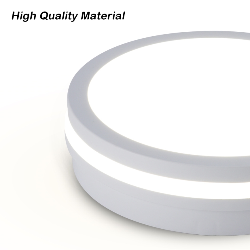 Brilagi - LED utomhustakarmatur BENE LED/18W/230V Ø 21,5 cm vit IP54