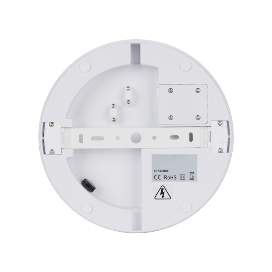 Brilagi - LED utomhustakarmatur BENE LED/24W/230V Ø 26 cm vit IP54