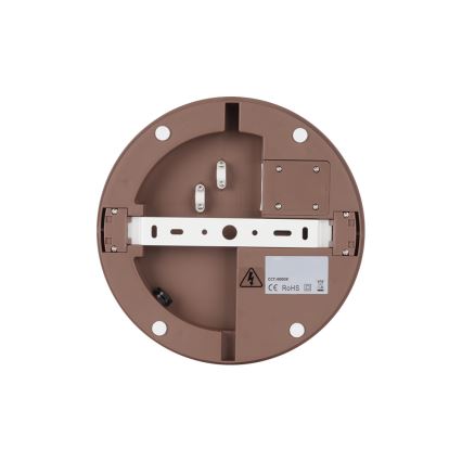 Brilagi - LED utomhustaklampa BENE LED/18W/230V Ø 21,5 cm brun IP54