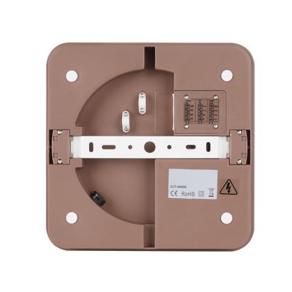 Brilagi - LED utomhustaklampa BENE LED/24W/230V 26x26 cm brun IP54