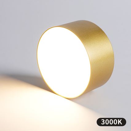 BRILAGI - LED Utomhustaklampa FORIS LED/14W/230V Ø 12 cm guld IP44