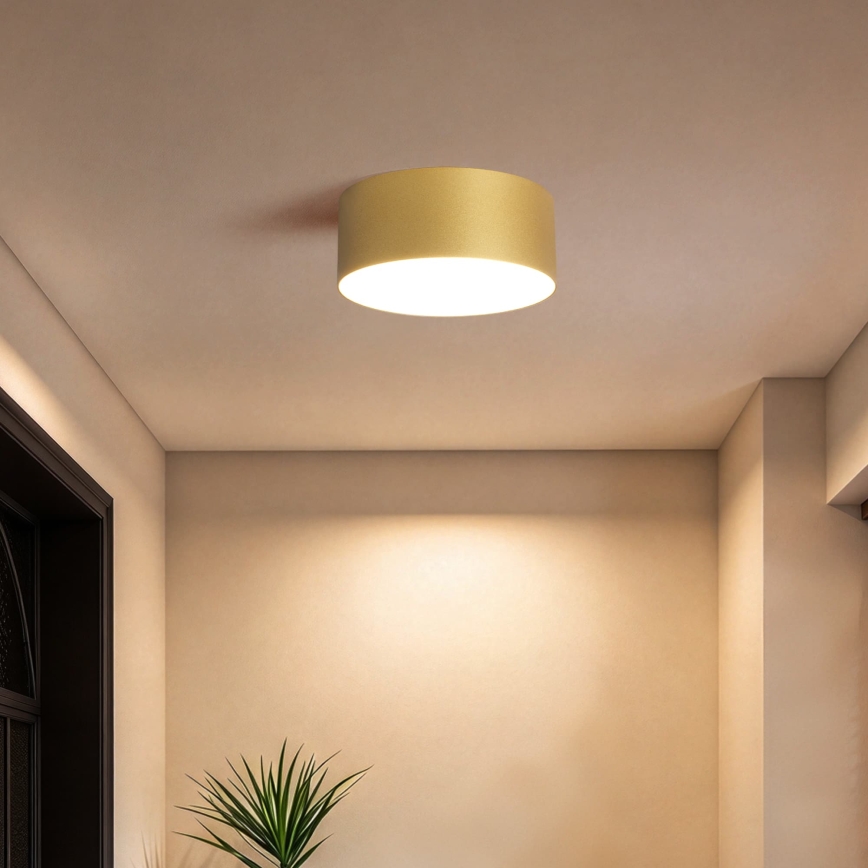 BRILAGI - LED utomhustaklampa FORIS LED/20W/230V Ø 15 cm guld IP44