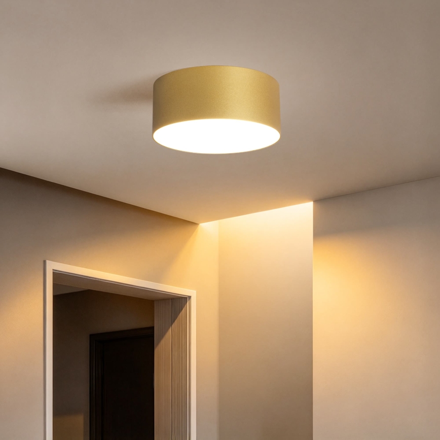 BRILAGI - LED utomhustaklampa FORIS LED/20W/230V Ø 15 cm guld IP44