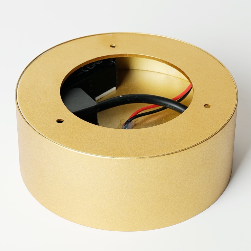 BRILAGI - LED utomhustaklampa FORIS LED/20W/230V Ø 15 cm guld IP44