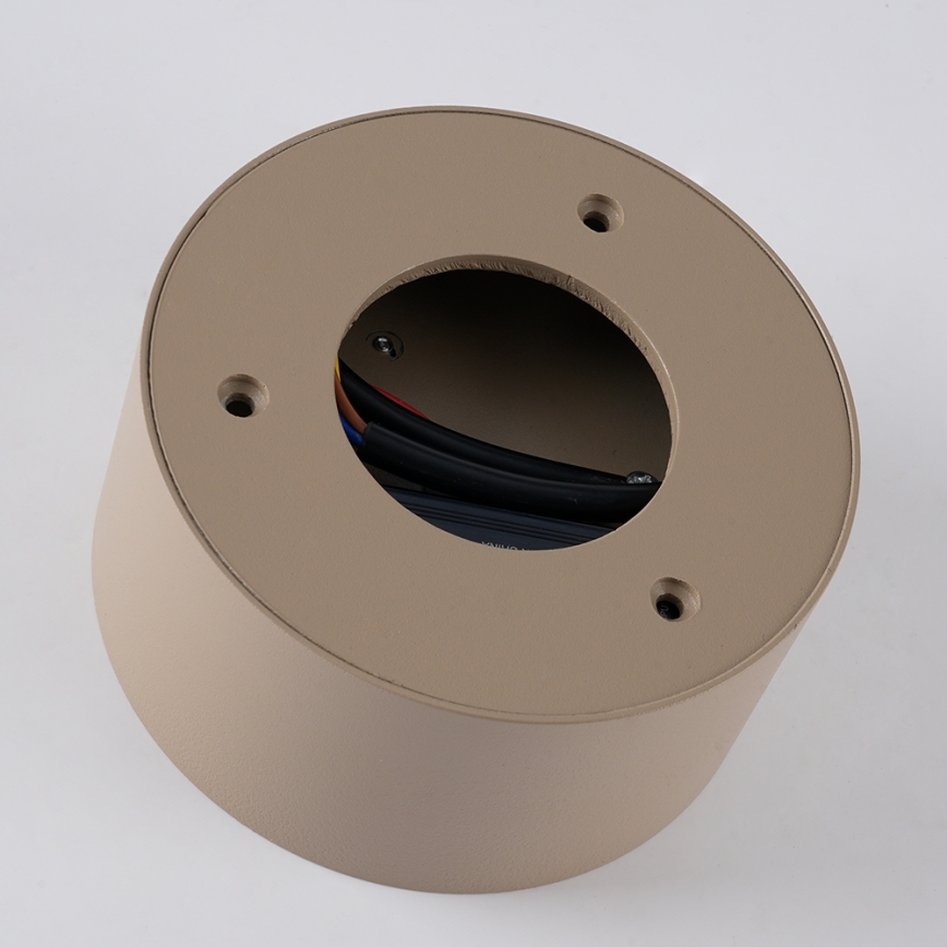 BRILAGI - LED Utomhustaklampa FORIS LED/9W/230V Ø 9 cm beige IP44
