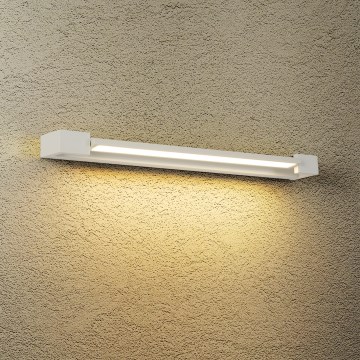 BRILAGI - LED utomhusväggarmatur AQUA LINE LED/18W/230V 60 cm IP44 vit CRI 90