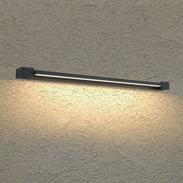BRILAGI - LED Utomhusväggarmatur AQUA LINE LED/20W/230V 80 cm IP44 svart CRI 90