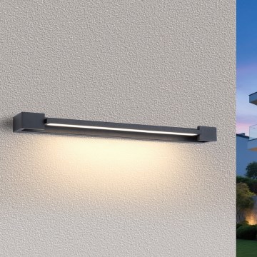 Brilagi - LED utomhusväggarmatur AQUA LINE LED/24W/230V 90 cm IP44 antracit CRI 90