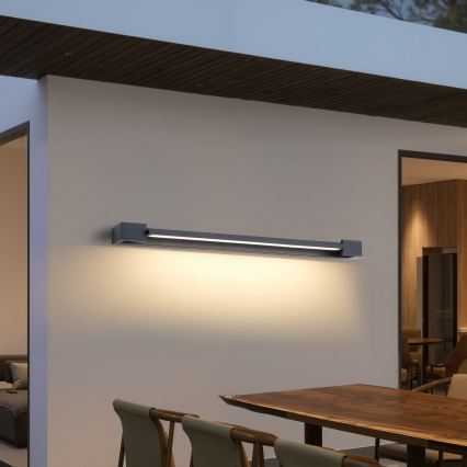Brilagi - AQUA LINE LED väggarmatur för utomhusbruk 36W/230V, 120 cm, IP44, antracit, CRI 90