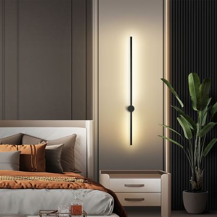 Brilagi - LED utomhusväggarmatur AURA LED/20W/230V 3000K IP54 97 cm antracit CRI 90