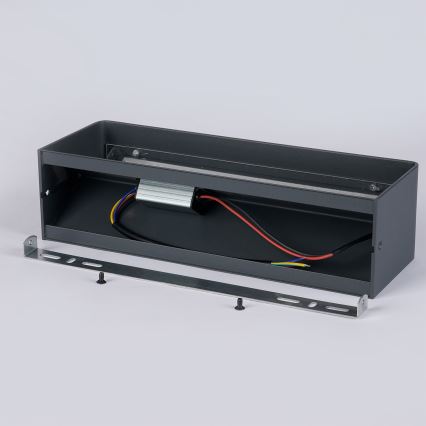 BRILAGI - LED-utomhusväggarmatur DONNANI, 12 W, 230 V, 30 cm, antracit, IP44