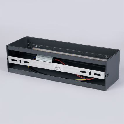 BRILAGI - LED-utomhusväggarmatur DONNANI, 12 W, 230 V, 30 cm, antracit, IP44