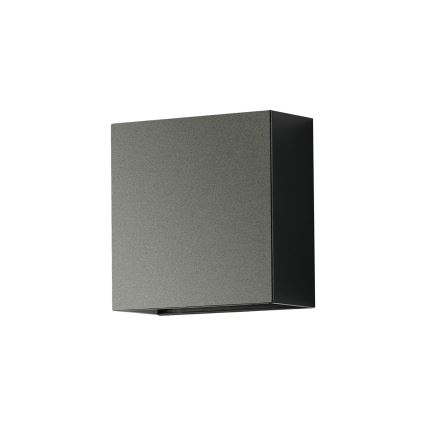 Brilagi - LED utomhusväggarmatur DOUBLERAY LED/4W/230V svart IP65