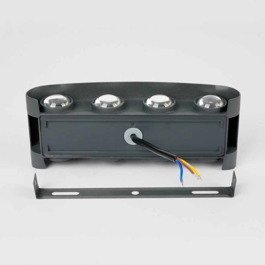 Brilagi - LED utomhusväggarmatur FLAREBOX LED/8W/230V antracit IP65